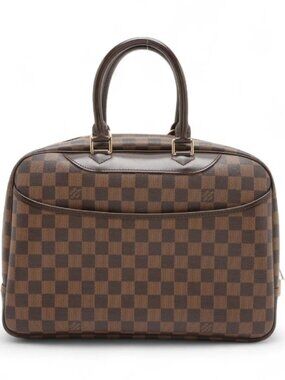 Louis Vuitton Damier Ebene Deauville Handbag